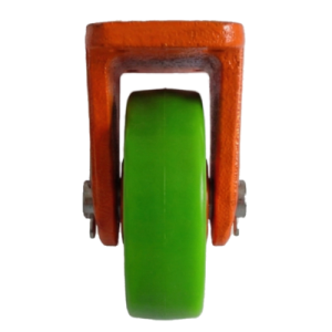 Rodaja Fundición Fija Fierro Poliuretano 2