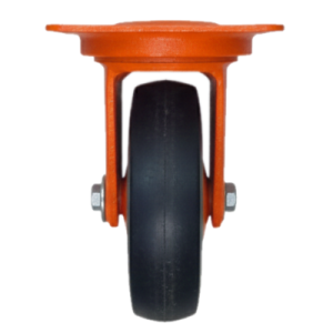 Rodaja Fundicion Giratoria Fierro Vulcanizado Polivom 3