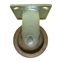 Rodaja Fija Placa Troquelada Rueda Resina Fenólica AT Polivom