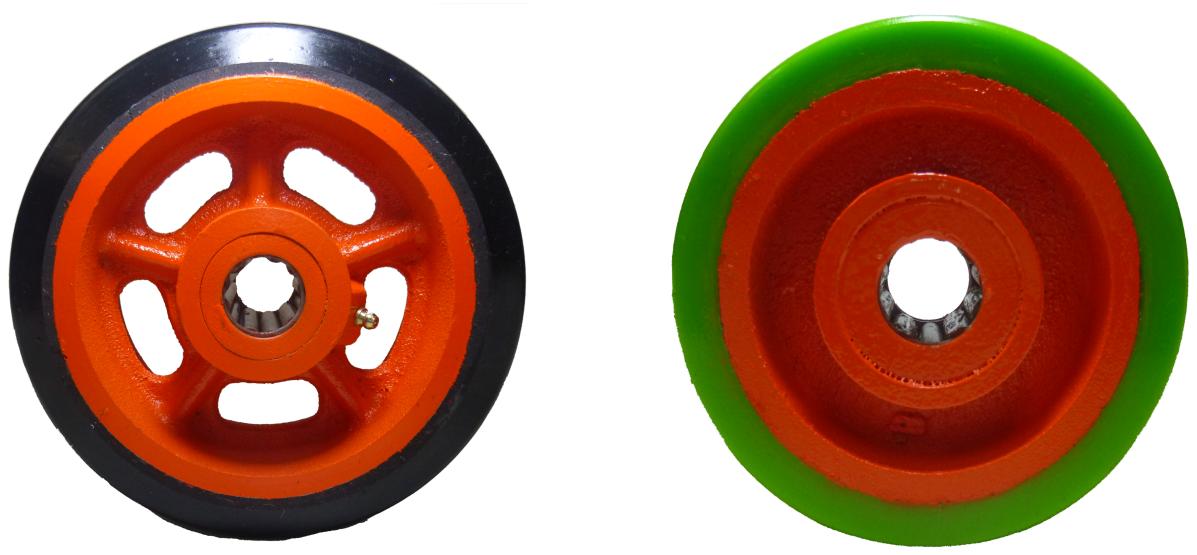 Polivom Rueda Fundicion recubiertas