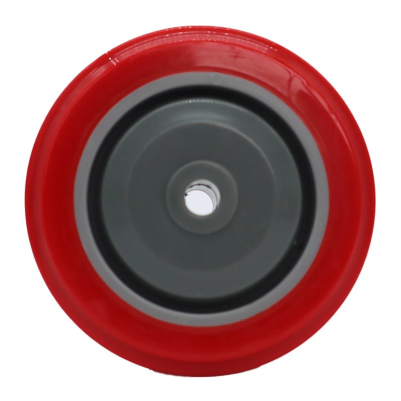 Rueda polipropileno recubrimiento poliuretano Imp Polivom