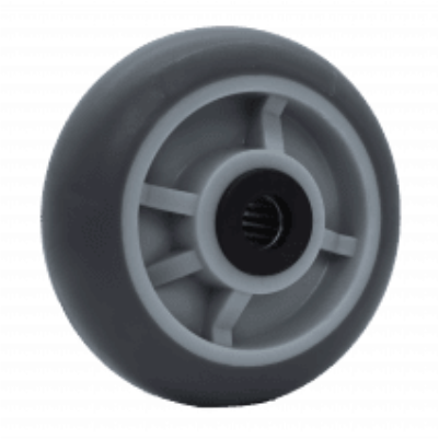 Rueda termoplastica tipo dona Imp Polivom