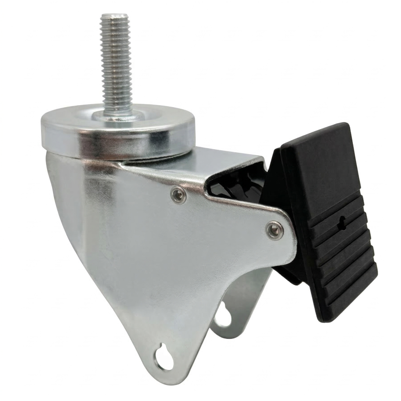 Horquilla lamina galvanizada rosca con freno Imp Polivom