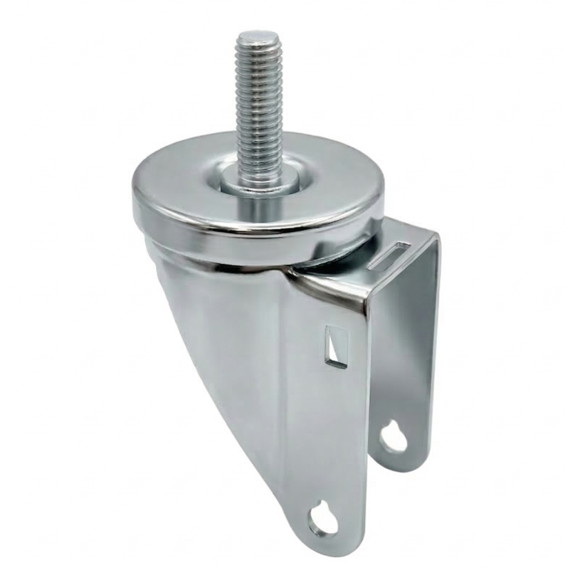 Horquilla lamina galvanizada rosca sin freno Imp Polivom