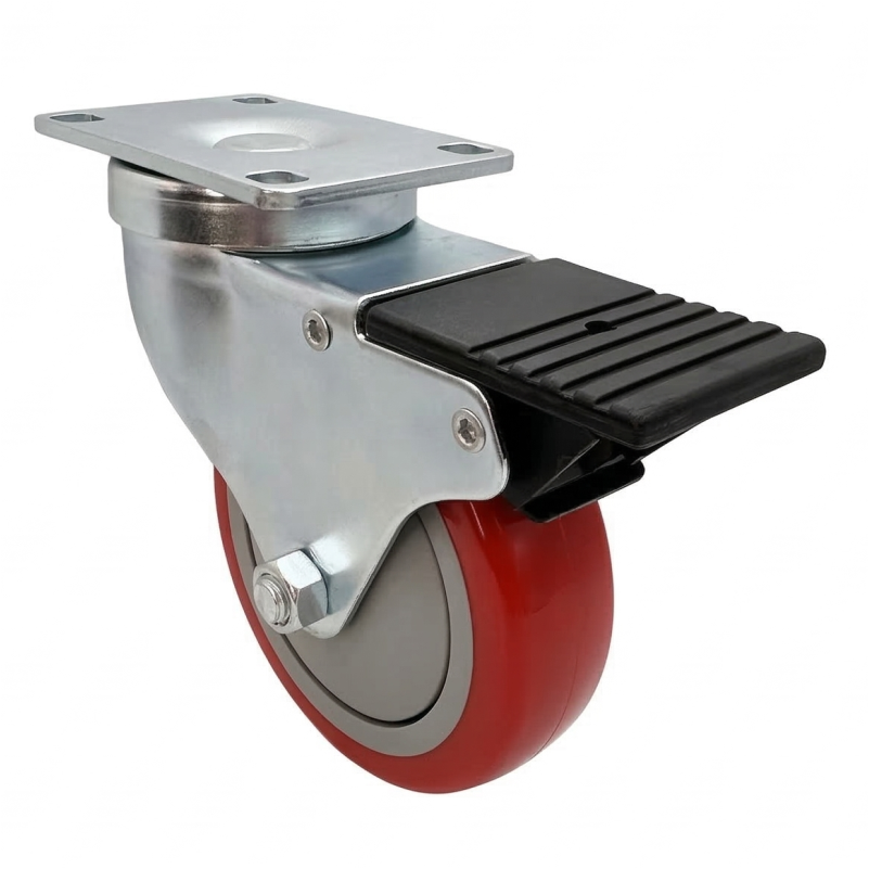 Rodaja lamina troquelada rueda poliprop poliuretano Imp Polivom